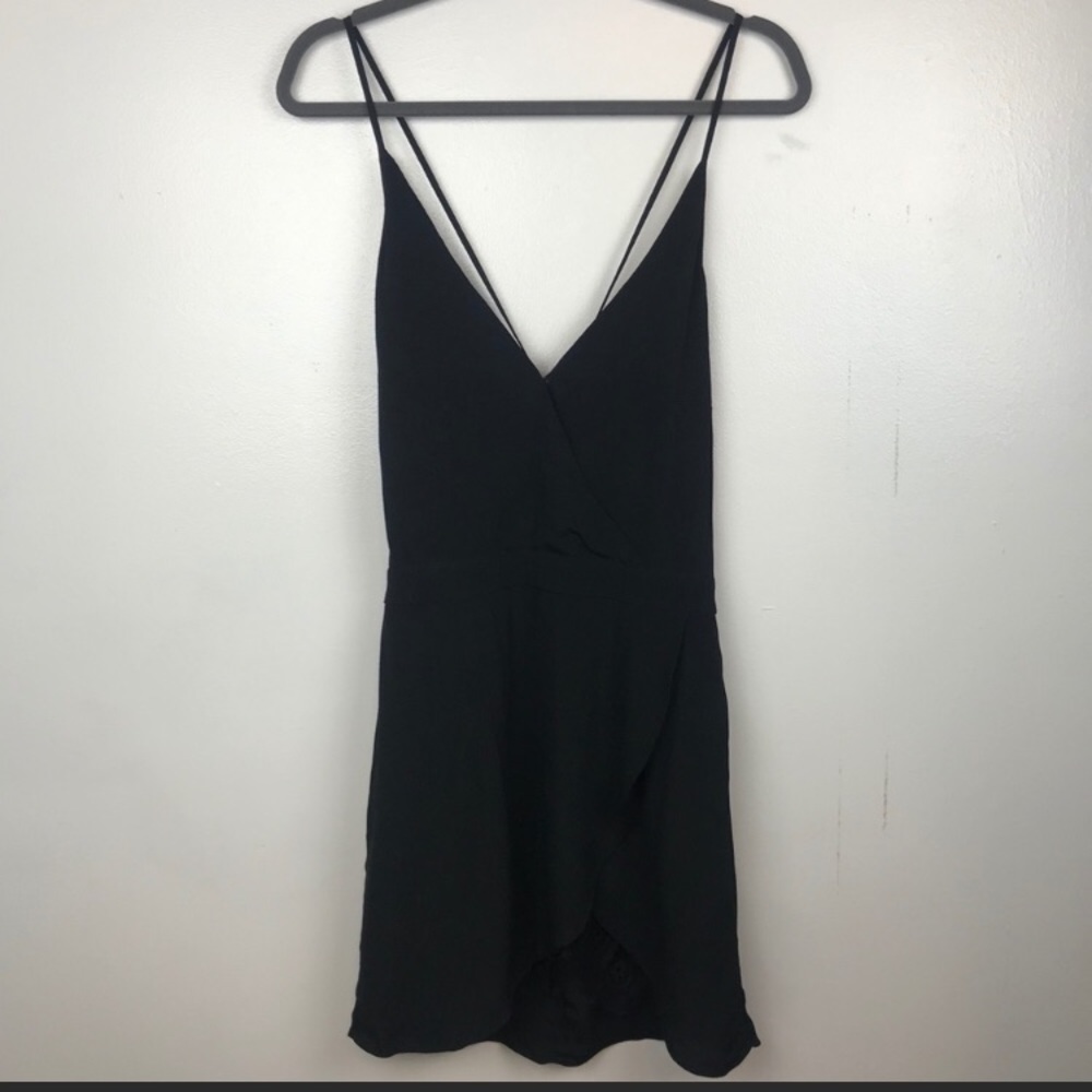 Lovers + Friends Soulmate Lace Black Dress